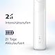 Philips Sonicare 5300 elektrische Zahnbürste, Schallzahnbürste mit 2 Intensitätsstufen, Andruckkontrolle, EasyStart, Smartimer und BrushPacer, Weiß, Modell HX7108/04 [Neue Technologie]