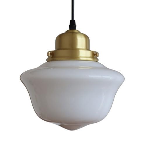Lámpara colgante de cristal nórdico con difusión de luz decorativa antideslumbrante