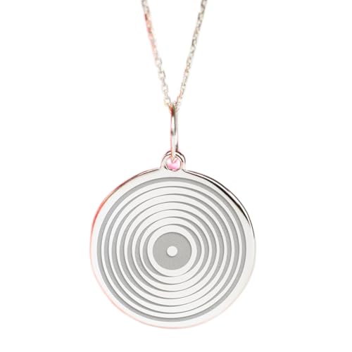 Collier pendentif pièce LKBEADS argent 925 anti-ternissement