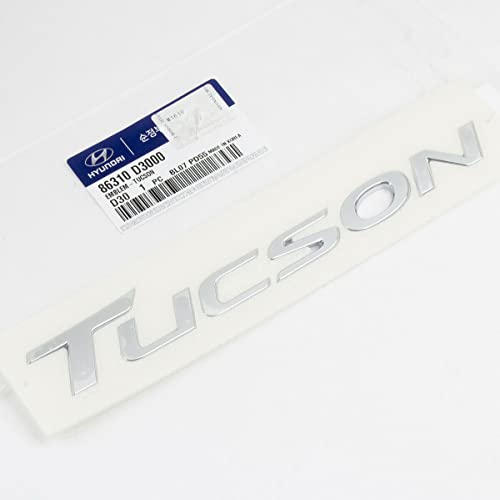 Rear Trunk TUCSON Logo Emblem Badge For Hyundai 2016- Tucson ix35 OEM Parts