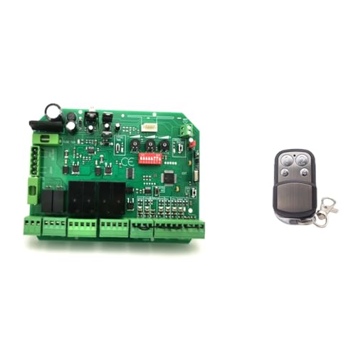 Carte commande porte pivotante coulissante DC24V avec 4 télécommandes - 2