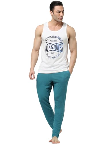Image of Jack & Jones Men's Mid Rise Regular Track Pants