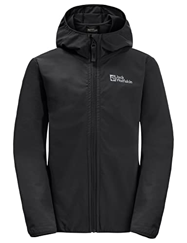 Jack Wolfskin SOLYD Jacket K Softshelljacke, Black, 104