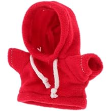Totority Plush Bear Clothing Set Hoodie for Stuffed Animal Dolls Cute Sweater Dress for Plush Ideal for Small Dogs and Puppies 1pc
