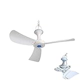 110 Volt AC gazebo Ceiling fan 110V Portable electric fan (diameter 17 inch)