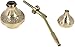 Brass Vintage Hookah (Gold_3.5 Inch X 2.3 Inch X 4.7 Inch)