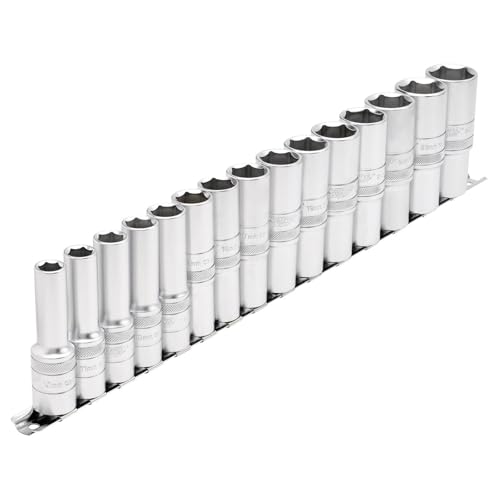 Douilles profondes métriques Draper H15md/SR profil long anti dérapage pour serrage optimal