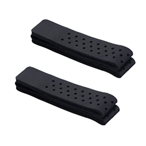 shanpu 2 Piezas de Brazalete de Repuesto Ajustable y Transpirable para Monitor de Frecuencia CardíAca - (Negro)