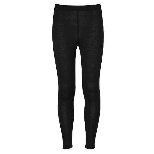 Image of Hot Chillys Youth Pepper Skins Soft Moisture-Wicking Warm Midweight Thermal Base Layer Pants | Elastic Waistband