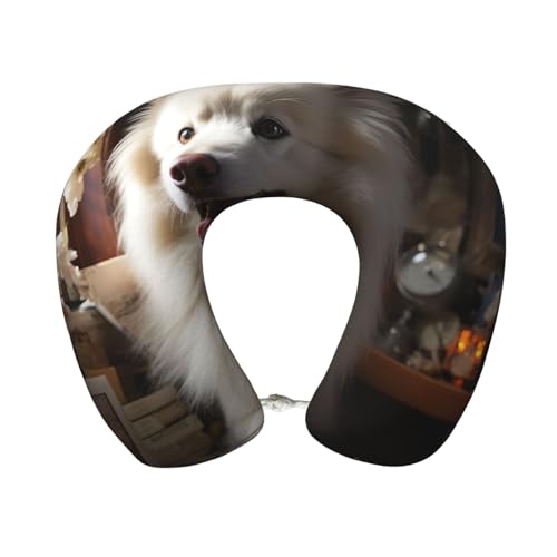 Almohada de espuma viscoelástica para cuello tamaño único miniatura 1