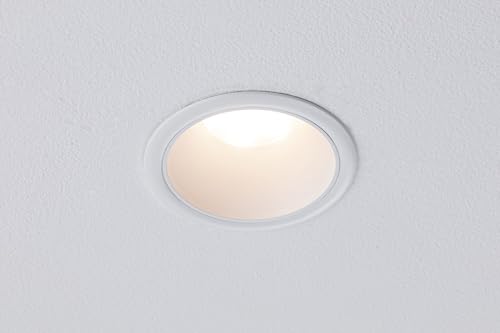 Foco empotrable LED 3-Step-Dim Cole Paulmann IP44 redondo blanco 2700K Coin 230V set de 3 7