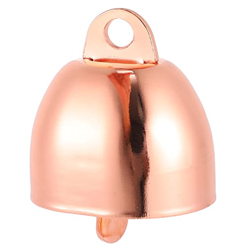 ibasenice Rustic Livestock Bells Cowbells Jewelry Small Size Metal Decor Anti-theft Bells for Longevity