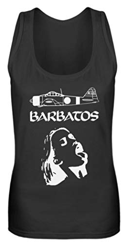 Débardeur Barbatos Rocking Metal femme vêtement noir rock taille S