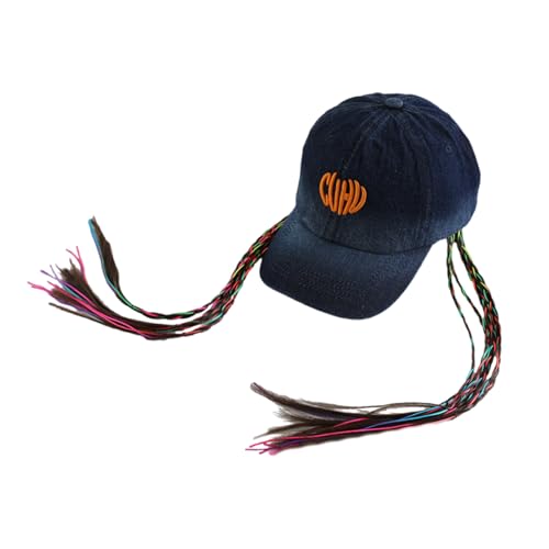 Asukohu Fashion Wigs Hat Elegant Natural Hat Synthetic Long 