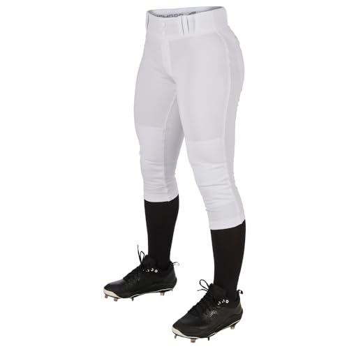 League Outfitters Women's Tournament Softball Pants - White - 2XL