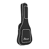 High Quality Guitar Gig Bag for Semi Acoustic Guitars with 20mm Padding Features Comfortable Shoulder Straps and Carry Handle Two Useful Pockets for Accessories Dimensions: Overall length: 1045mm; Body length: 520mm; Upper bout: 365mm; Waist: 410mm; ...