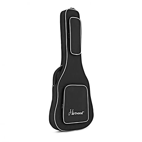 Hartwood Housse de transport pour guitare acoustique 3/4 avec sangles - Les Beatles, Paul McCartney, John Lennon, RIngo Starr, George Harrison Hartwood Housse de transport pour guitare acoustique 3/4 avec sangles