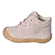 RICOSTA Mädchen Stiefel Cory, Baby und Kleinkinder Lauflernschuhe, Weite: Mittel, lose Einlage, terracare, Leder, Booties, kies/rosa (670), 19 EU