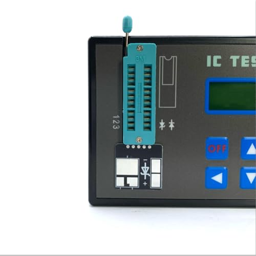 Probador de circuitos integrados digital y detector de chips con batería interna 7