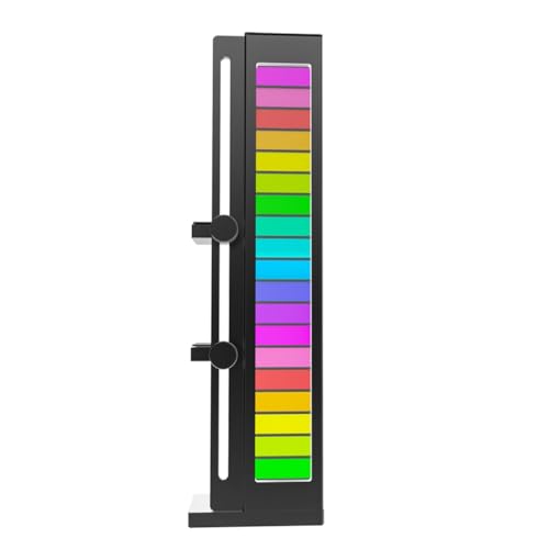 Vdaxvme Colorful ARGB Sync Light Effects ARGB Stand Magnetic Stand ARGB Light Stand Space Saving Solution for Enthusiasts