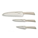 Tomodachi HMC01A629C Harvest – 3 Piece Knife Set with Matching Blade Guards