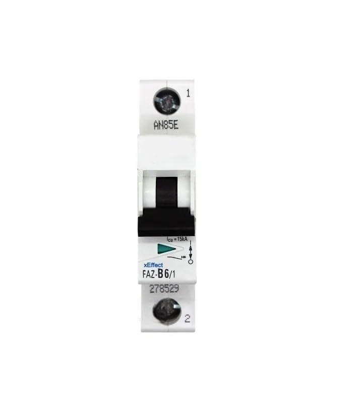 Disyuntor pequeño FAZ-B6/1 tipo B para cortes rápidos ante sobrecargas