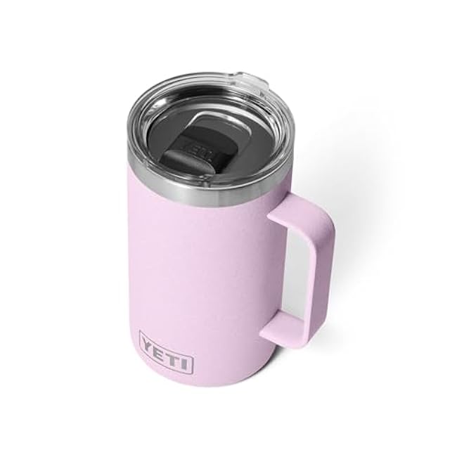 YETI Rambler 24 oz Mug, Vacuum Insulated, Stainless Steel | with MagSlider Lid