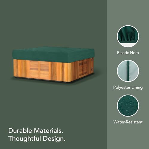 Cobertor Cuadrado para Jacuzzi Covermates 84x84x14 cm miniatura 5