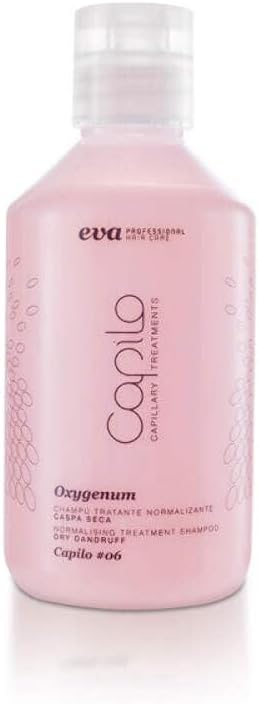 Capilo #06 Oxygenum Normalising Treatment Shampoo for Dry Dandruff Purifies and Moisturizes Scalp & with Added Shine For Men & Women, 300 ml