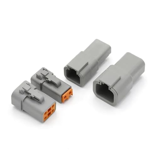 Conector DT de 3 vías macho y hembra en pack de 10 conectores 3P 8