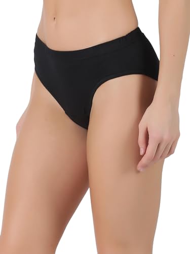 Image of Dollar Lehar Super Combed Cotton Women's Solid Hipster Panty - Actual Colour May Vary