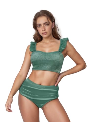 IFFEI Mommy and Me Family Matching Swimsuits Womens Bathing Suit Two Piece Bikini Sets2