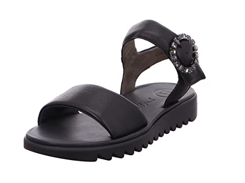 Preisvergleich Produktbild Paul Green Sandalette 6006-033, Glattleder, Schwarz, Damen EU 6 / 39