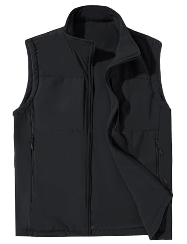 Veste d'hiver chaude homme avec doublure en polaire légère FEOYA