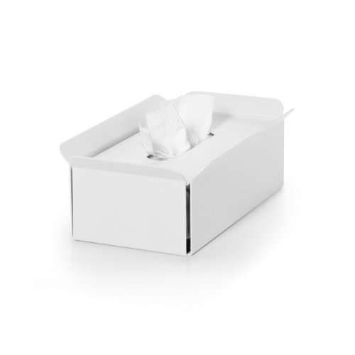 Lineabeta 53441.09 Porta Fazzoletti, Bianco