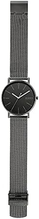 Skagen Men's Signatur Three-Hand, 40mm case size, Stainless Steel Watch and stainless steel mesh strap