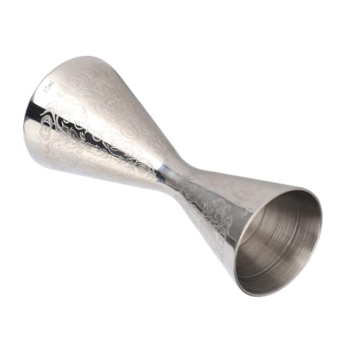Jigger de acero inoxidable profesional con escala juego medidor de 30ml y 45ml 7