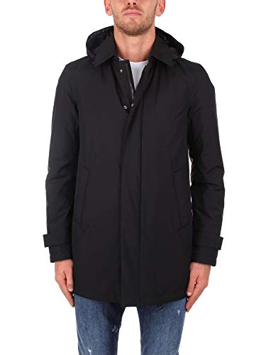 Herno PI107UL 11121 - Chubasquero para hombre Negro Negro ( 60