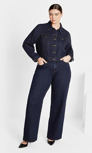 City Chic Women's Plus Size Jacket-Denim JoJo3
