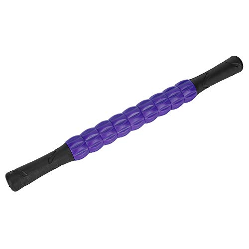 POENVFPO Muscle Massage Sticks, 43x3.5x3.5cm, PVC Muscle Massage Roller Massage Sticks for Massaging Any Part of The Body, Such as Shoulders, Waist, Arms, etc (Purple)