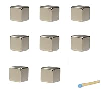 Smagnon Neodym Magnet Würfel 15mm – Starke Haftkraft Bis 11 Kg, Ideal Für Werkstatt & Haushalt