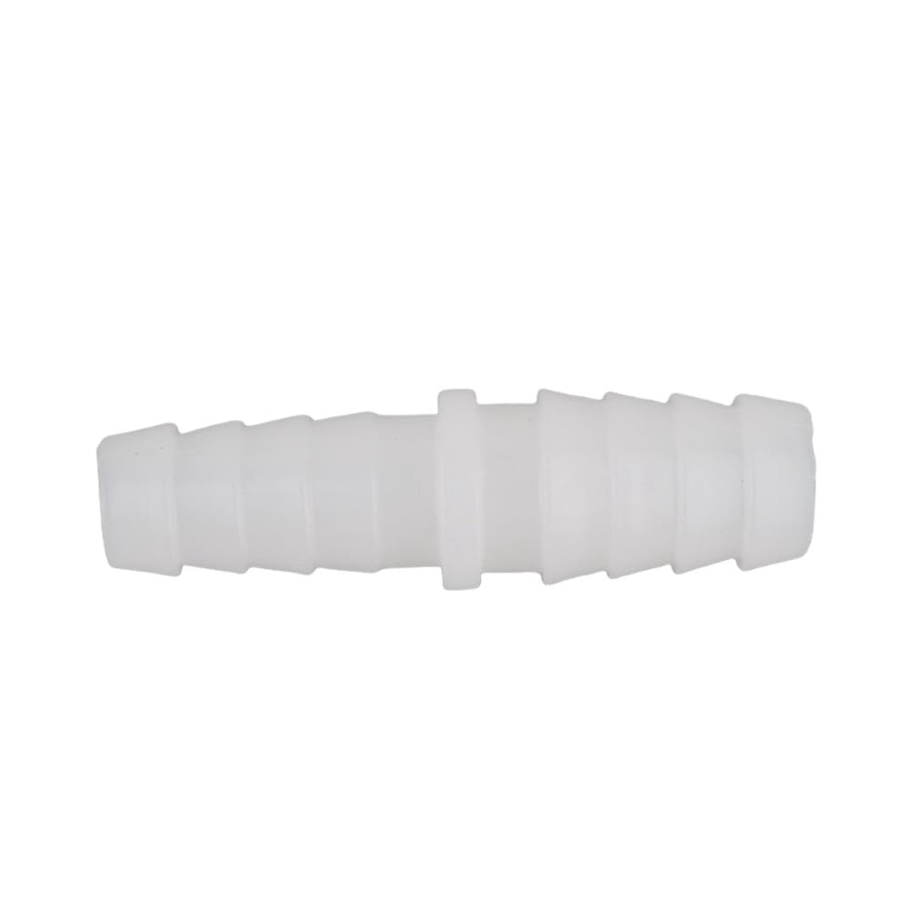 Conectores reductores de pagoda de plástico PE para riego de acuarios y jardines, 200 piezas, compatibles con juntas de manguera de 6 a 11 mm