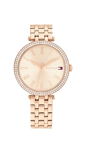 Image of Tommy Hilfiger Quartz Analog with Gold Dial Gold Stainless Steel Strap Watch for Women - TH1782721