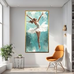 Décoration murale pour la maison moderne avec affiche de danseuse et tableau de ballet - 2
