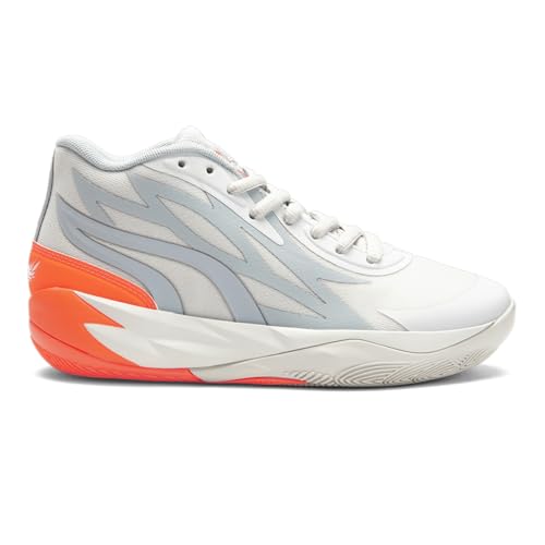 PUMA Kids Boys Mb.02 Basketball Sneakers Shoes - Grey - Size 7 M