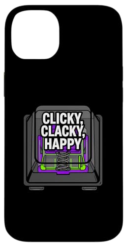 Mechanical Keyboard Custom Switch Clicky Clacky Happy �X�}�z�P�[�X iPhone 14 Plus �p