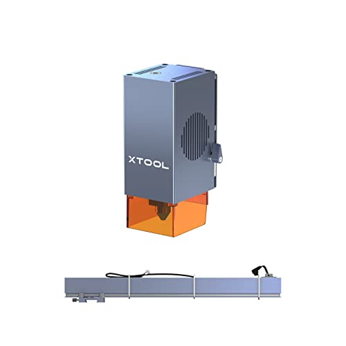 xTool D1 Pro 40W Diodenlasermodul nur für xTool D1 Pro 5 W/10 W/20 W Lasergravierer, Lasergravur mit höherer Genauigkeit zum Gravieren von mehr als 340 Farben auf Metallstahl, perfekt zum Schneiden