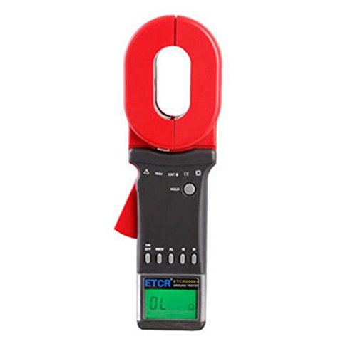 SSEYL ETCR2000B+ Clamp Resistance Tester grounding Resistance Measuring Instrument