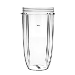 AidShunN Juicer Cups for NutriBullet Replacement Parts 600w 900W 18OZ 24OZ 32OZ Clear Mugs Blender Juicer Mixer-(32OZ)