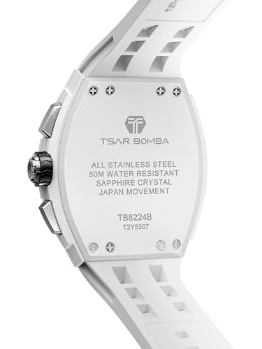 Image of TSAR BOMBA Mens Watch for Men Waterproof Men's Wrist Watches Gift for Men